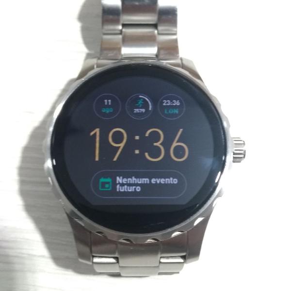 relógio smartwatch fossil q marshal masculino - ftw2109j
