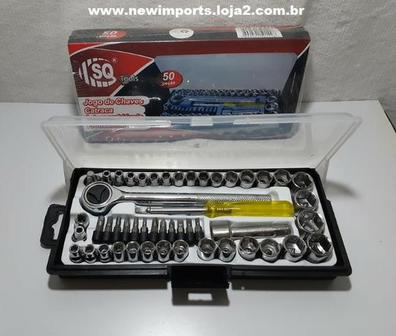 Kit Ferramenta (Chave Catraca) 50 Peças