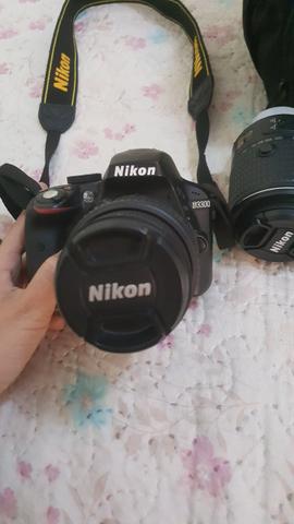 Nikon D lentes e case