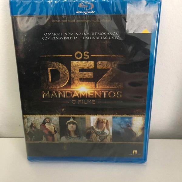 Blu Ray os dez mandamentos lacrado