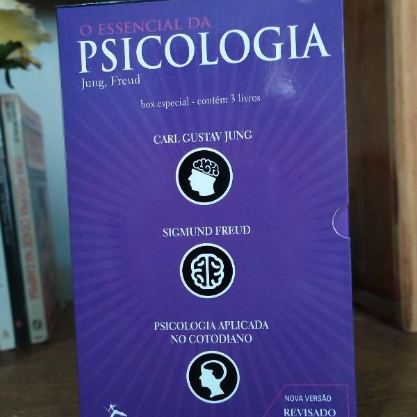 Box de livros O Essencial da Psicologia