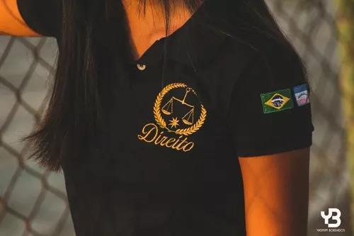 Camisa Gola Polo Universitária - Yasmim Bordados