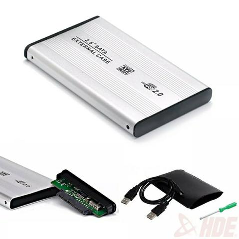 Case externa USB 2.0 para HD de Notebook 2.5"