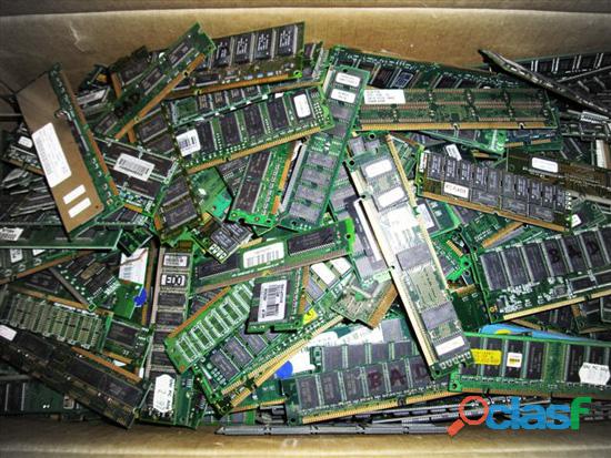 Computer Scrap ram , gold finger , motherboard available for