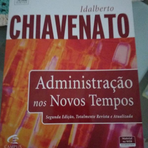 Livro Administração nos novos tempos - Chiavenato