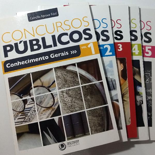 Livro Coleção Aprova Fácil - Concursos Públicos