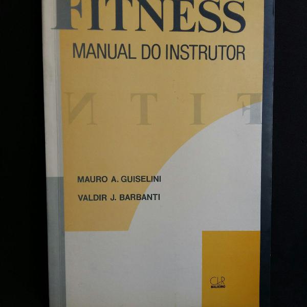 Livro Fitness manual do instrutor