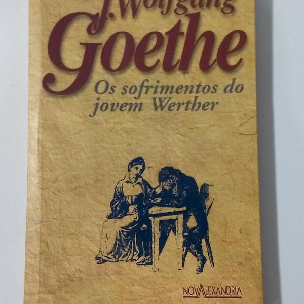 Livro J. Wolfgang Goethe - Os sofrimentos do jovem Werther