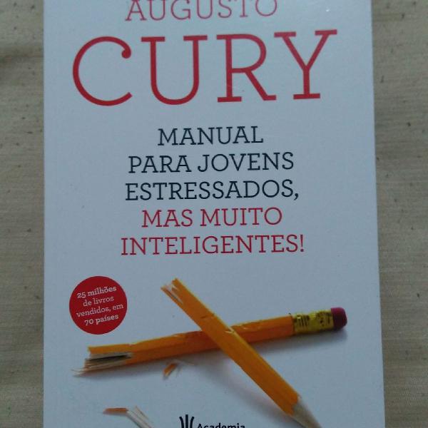 Livro "Manual para jovens estressados, mas muito