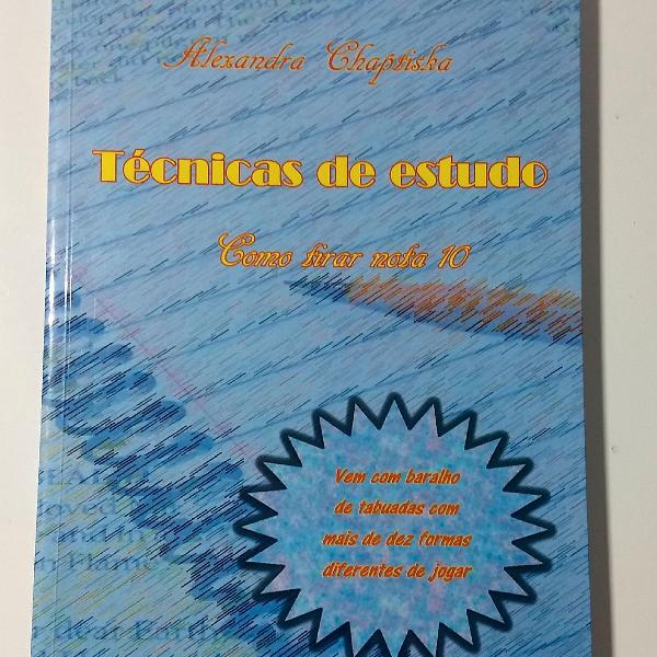 Livro Técnicas de Estudo - Como tirar nota 10