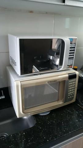 Microondas com defeito