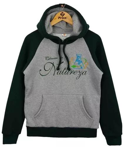 Moletom Universitário Ciências Da Natureza Blusa De Frio