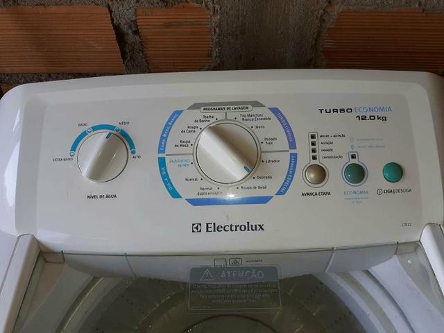 Máquina de lavar Electrolux 12kg Turbo Limpeza