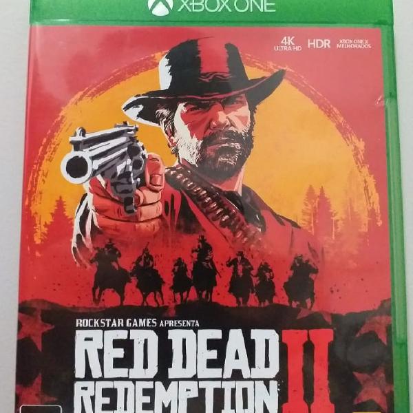 Red Dead Redemption 2 xbox one mídia física