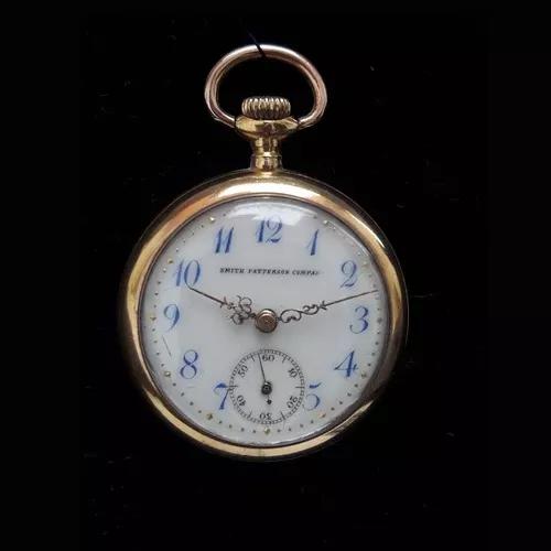 Relógio Bolso Antigo Ouro 14k Colecionador Corda Raridade
