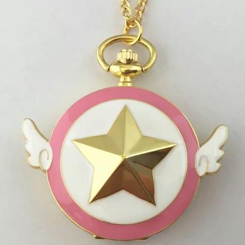 Relógio De Bolso Sakura Card Captors Novo Pronta Entrega