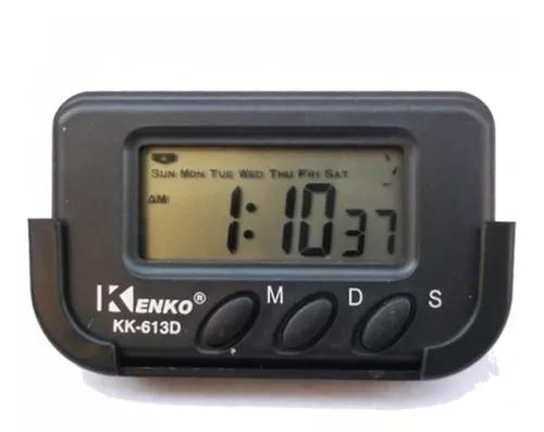 Relógio Digital Portátil Kenko Car Clock Automotivo -