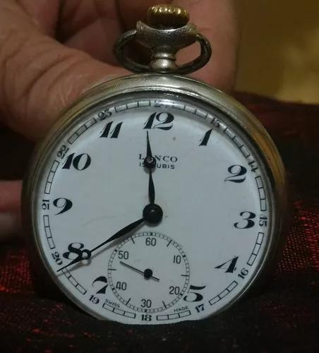 Relógio Lanco De Bolso - 15 Rubis - 1901