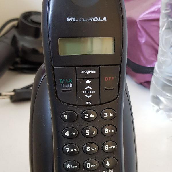 Telefone Residêncial Motorola Sem Fio