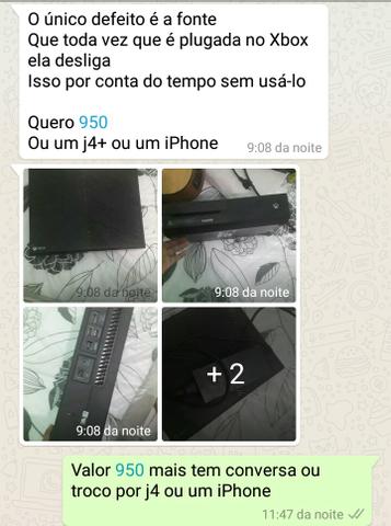 Vendo um Xbox tem troca ou convesa