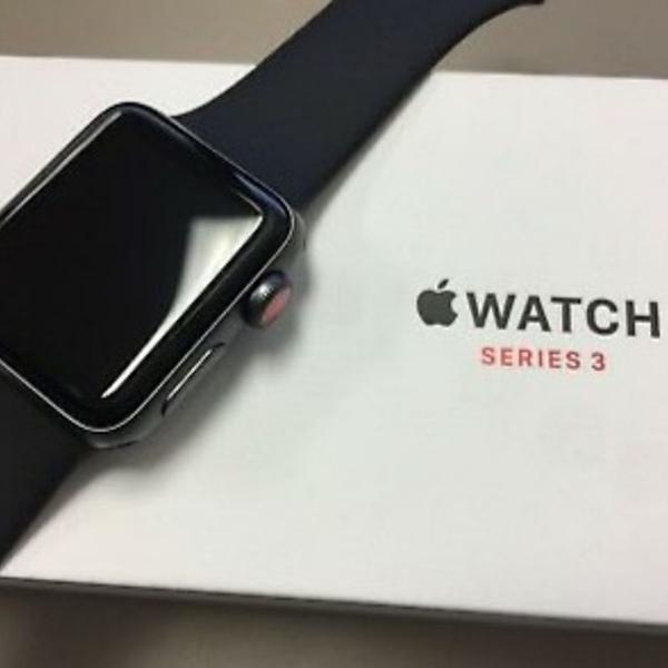 apple watch série 3 38mm preto