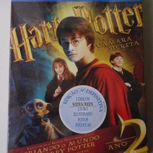 blu-ray harry potter: câmara secreta: ano 2 - ed.