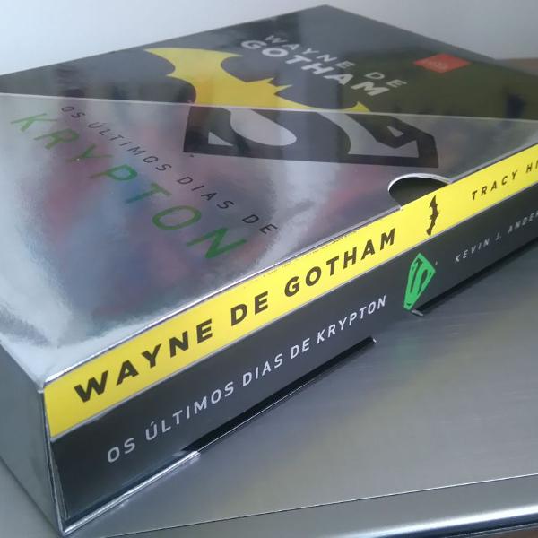 box wayne de gotham + os últimos dias de kryptom