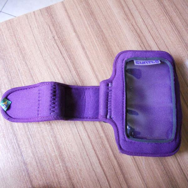 braçadeira armband porta celular curtlo