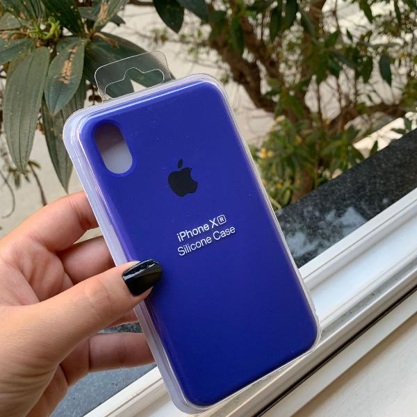 capa iphone xr azul royal