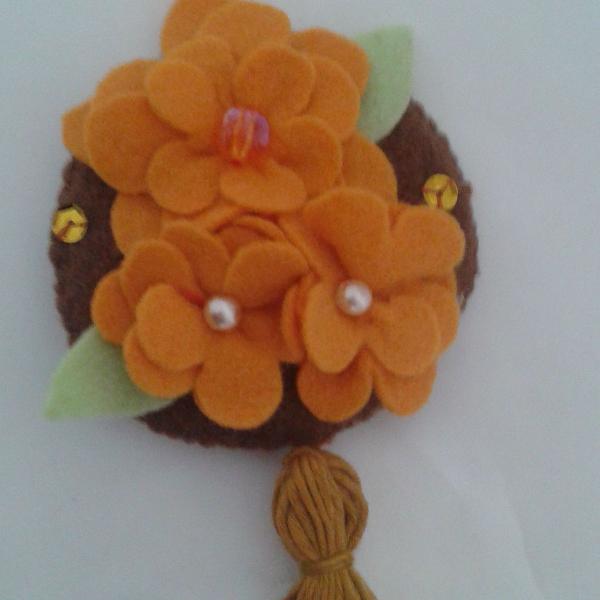 chaveiro flores