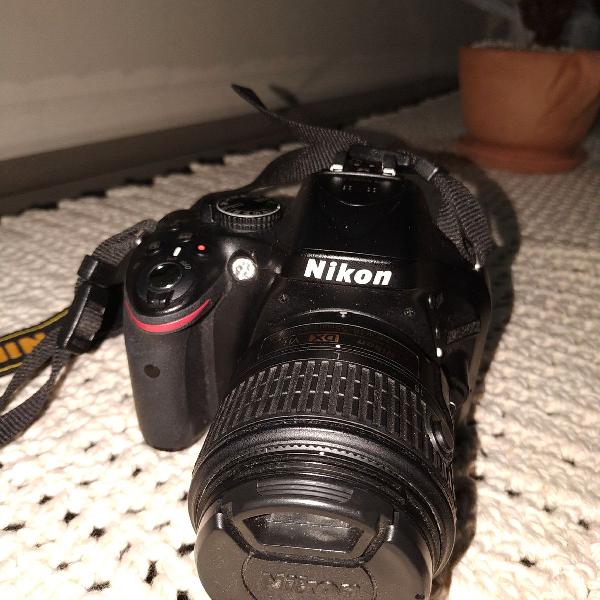 câmera dslr Nikon D5200 + lente Af-s Dx 18-55mm