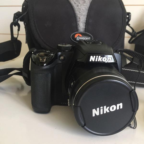 câmera nikon coolpix p500 semi profissional