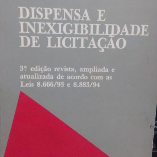 dispensa e inexigibilidade de licitação