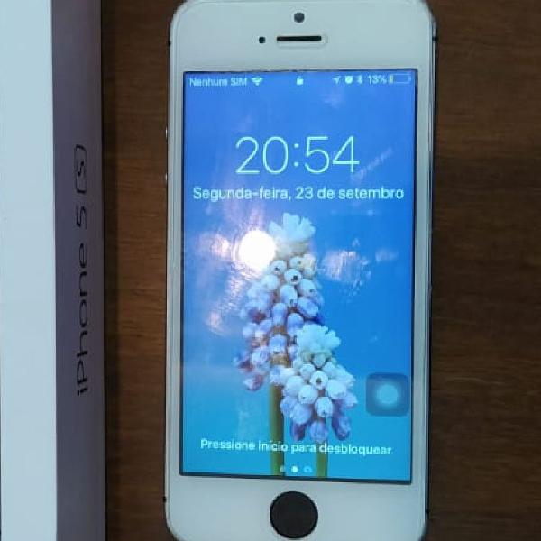 iPhone 5s 16gb com duas capinhas