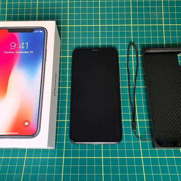 iphone x - space gray - 256gb