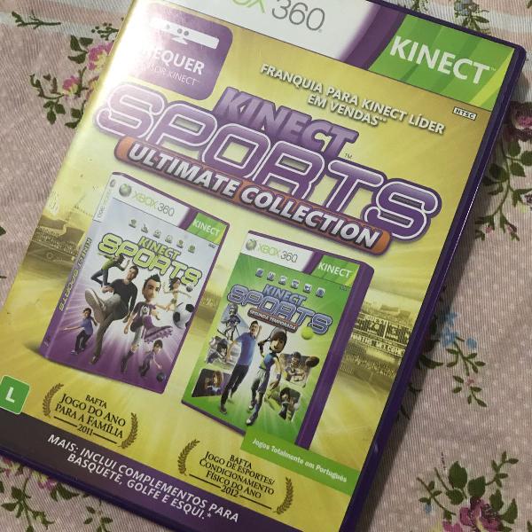 jogo xbox 360 sports ultimate collection kinect