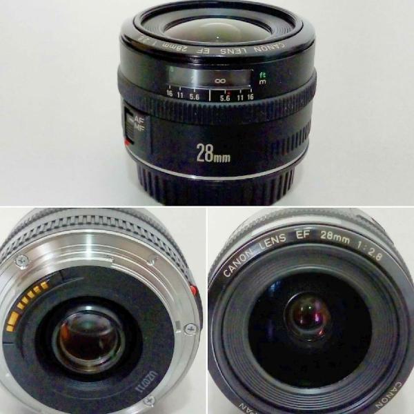 lente Canon EF 28mm 2.8 Fullframe