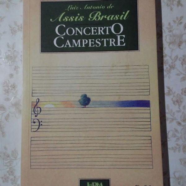 livro Concerto Campestre.