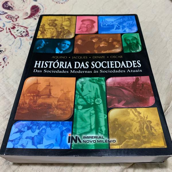 livro a história das sociedades