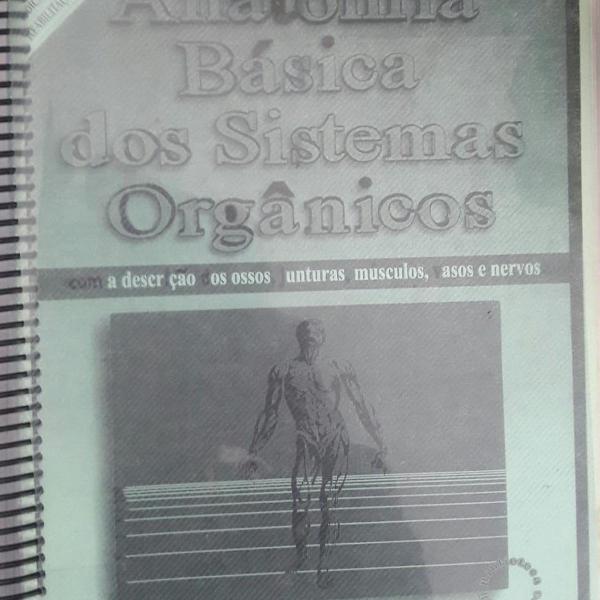 livro anatomia básica dos sistemas orgânicos