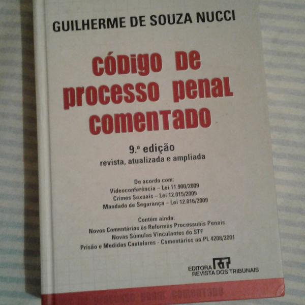 livro código de processo penal comentado