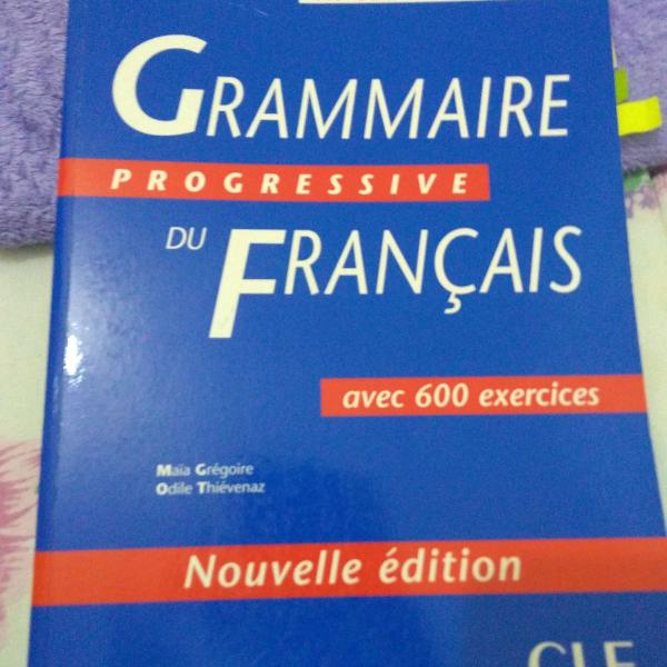 livro grammaire progressive du français niveau