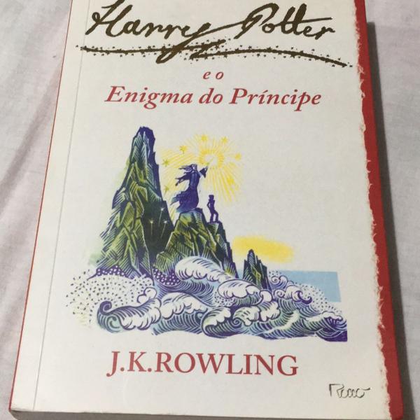 livro harry potter e o enigma do princípe