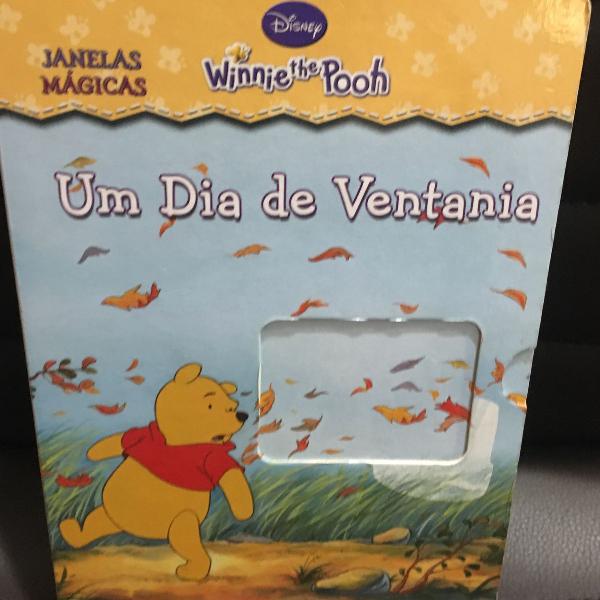 livro pooh em um dia de ventania