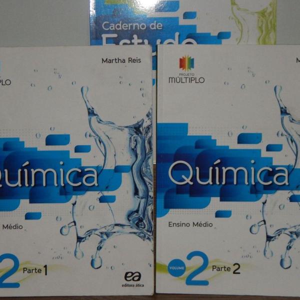 livro química martha reis projeto múltiplo vol. 2