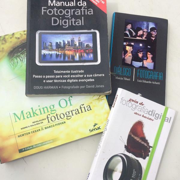 livros de fotografia - senac