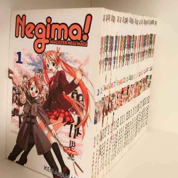 mangás negima - 1 ao 29