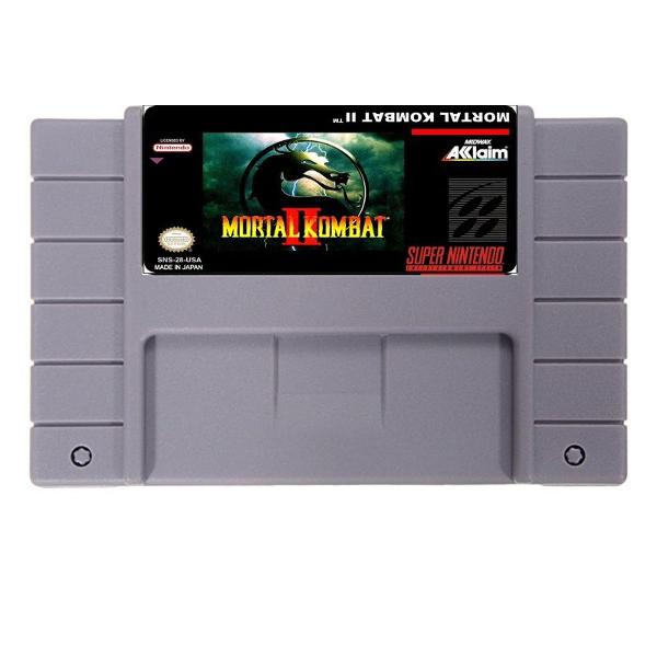 mortal kombat 2 mk2 meio chefes liberado super nintendo snes