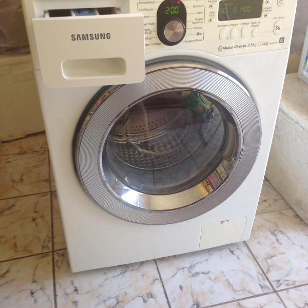 máquina de lavar e secar samsung 8,5 kg - pouco uso