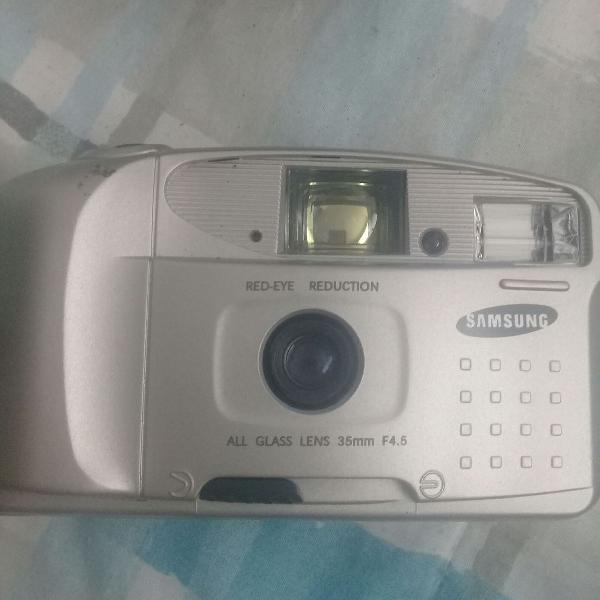 máquina fotográfica Samsung FF- 222 focos free auto flash